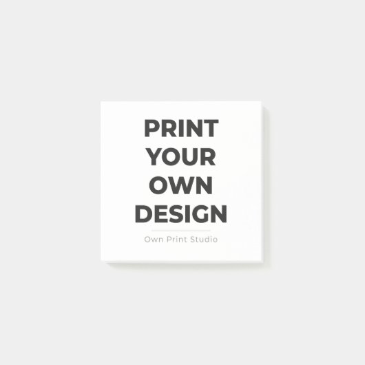 Custom Print Your Own | Printing My Own To Order ポストイット (正面)