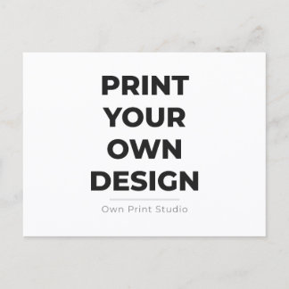 Custom Print Your Own | Printing My Own To Order ポストカード