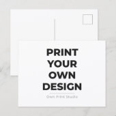Custom Print Your Own | Printing My Own To Order ポストカード (正面/裏面)
