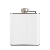 Custom Printed Flask – Upload Your Own Design フラスク (裏面)