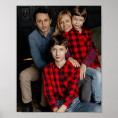 Custom Printed Portrait – Personalized Photo Artwo ポスター (正面)