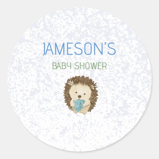 Custom Printed Stickers Personalized Party | Elega ラウンドシール (正面)