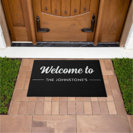 Custom Printed Welcome Mat with Name or Design ドアマット