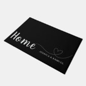 Custom Printed Welcome Mat with Name or Design ドアマット (アングル)