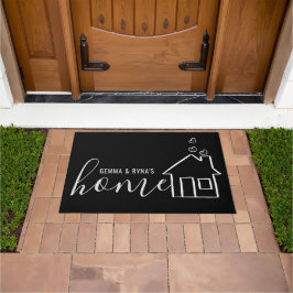 Custom Printed Welcome Mat with Text or Design ドアマット