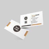 “Custom Professional Business Card for Business 名刺