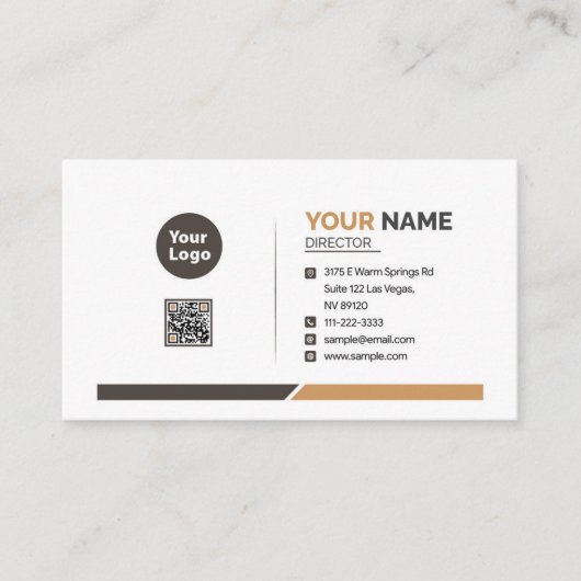 “Custom Professional Business Card for Business 名刺 (正面)