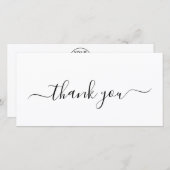 Custom Professional Business Logo サンキューカード (正面/裏面)