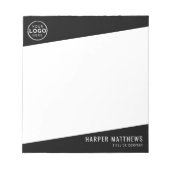 Custom Professional Company Logo ノートパッド (正面)