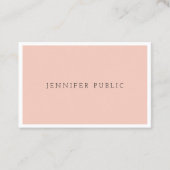 Custom Professional Modern Simple Elegant Template 名刺 (正面)
