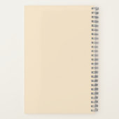 Custom Professional Notebook Modern Tulips ノートブック (裏面)