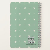 Custom Professional Spiral Notebook ノートブック (裏面)