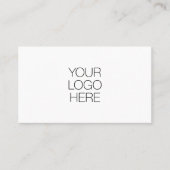 Custom Professional Therapist Logo White QR Code 名刺 (正面)