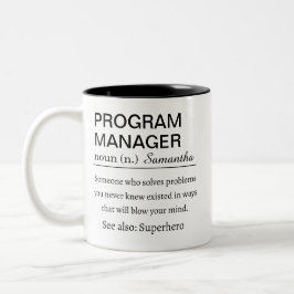 Custom Program Manager Definition ツートーンマグカップ
