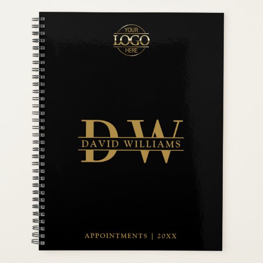 Custom Promotional Planner for Small Businesses プランナー手帳 (正面)