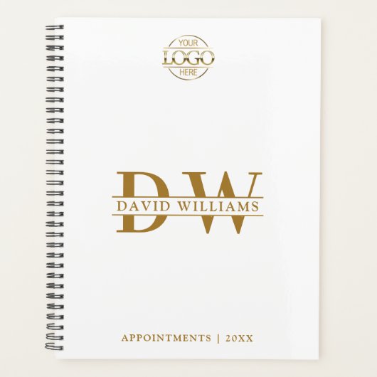 Custom Promotional Planner for Small Businesses プランナー手帳 (正面)