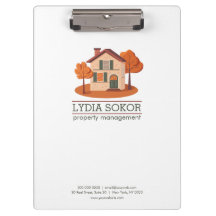 Custom Property Management Clipboard