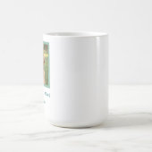 Custom Proud Dog Mom | Pet Photo & Name Keepsake コーヒーマグカップ (中央)