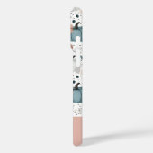 Custom Pumpkin and Flowers Fall Pattern Case-Mate iPhoneケース (裏面 / 左)