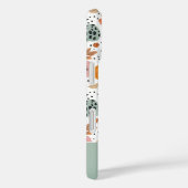 Custom Pumpkin and Flowers Fall Pattern  Case-Mate iPhoneケース (裏面 / 右)