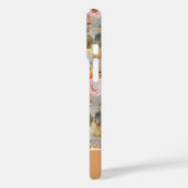 Custom Pumpkin and Flowers plaid  pattern  Case-Mate iPhoneケース (裏面 / 左)