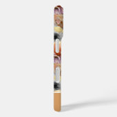 Custom Pumpkin and Flowers plaid pattern Case-Mate iPhoneケース (裏面 / 右)