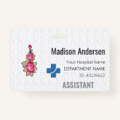 Custom PVC Plastic Badge – Durable.ID.Event バッジ (正面)