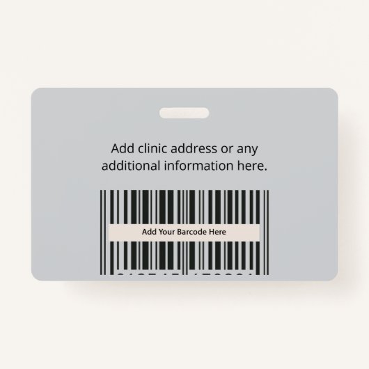 Custom PVC Plastic Badge – Durable.ID.Event バッジ (裏面)