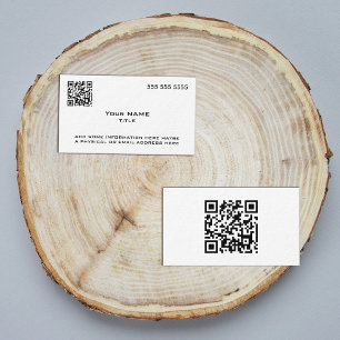 Custom QR Code Modern 名刺
