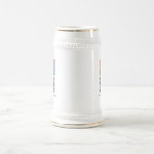 Custom QR Code Modern Elegant Upload Logo ビールジョッキ (中央)