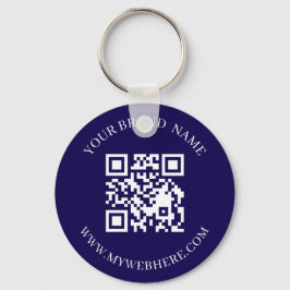 Custom QR Code Text Color Promo Keychains キーホルダー
