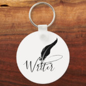 Custom quill pen  キーホルダー (正面)