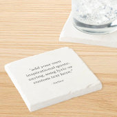 Custom Quote ストーンコースター