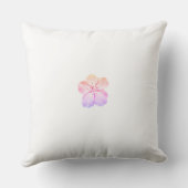 Custom Quote Japanese Samurai Blue Ink Art Pillow クッション (裏面)