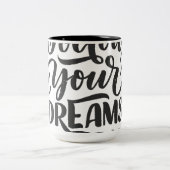 Custom Quote Mug  ツートーンマグカップ (中央)