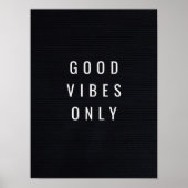 Custom Quote/Text Letter Board Poster ポスター (正面)