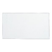 Custom Quote White Pillowcases – Personalized Bedr 枕カバー (裏面-左)