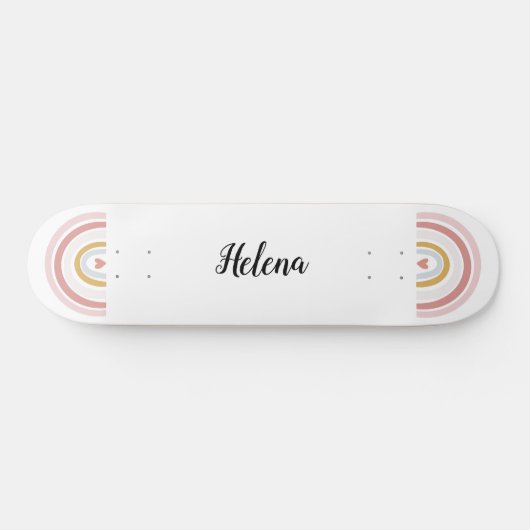 custom rainbow skateboard スケートボード (横)