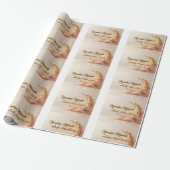 Custom Ramadan Mubarak – Arabic wrapping paper ラッピングペーパー (アンロールド)