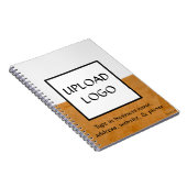Custom Real Estate Agent Logo Notebook for Client  ノートブック (右側)