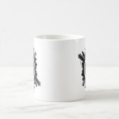 Custom Real Estate Agent Mug - Building Skyline コーヒーマグカップ (中央)
