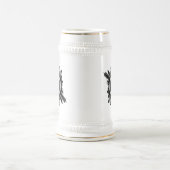 Custom Real Estate Agent Mug - Building Skyline ビールジョッキ (中央)