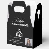 Custom Real Estate Agent Photo Housewarming フェイバーボックス (見開き)