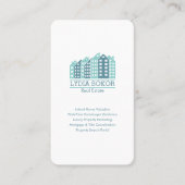 Custom Real Estate Business Card with QR Code 名刺 (正面)