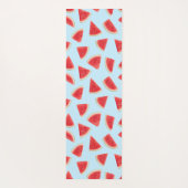 Custom Realistic Watermelon Slice Summer Pattern ヨガマット (裏面)