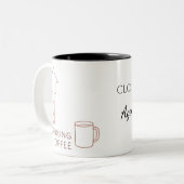 Custom Realtor Closing Gift Mug ツートーンマグカップ (正面左)