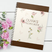 Custom recipe book, Personalized Recipe journal ノートブック