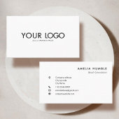 Custom Rectangular Logo Business card template 名刺