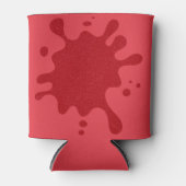 Custom Red Splash Can Cooler 缶クーラー (正面)