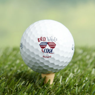 Custom Red White Cool Callaway Supersoft Golf Ball ゴルフボール